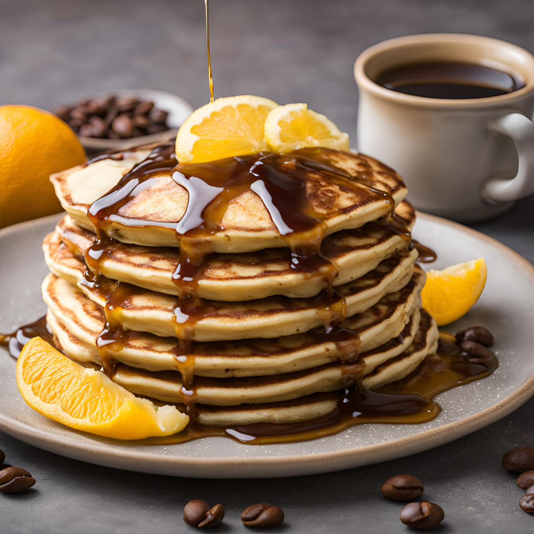 Citrus Ricotta Pancakes with Honey Drizzle - Recipe