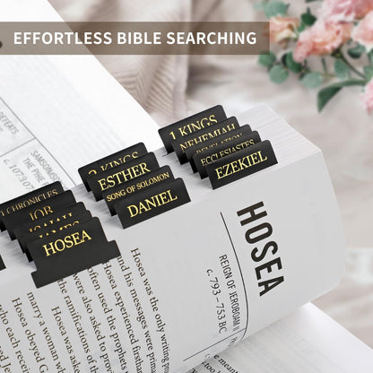 Large Print Laminated Bible Tabs for Easy Navigation