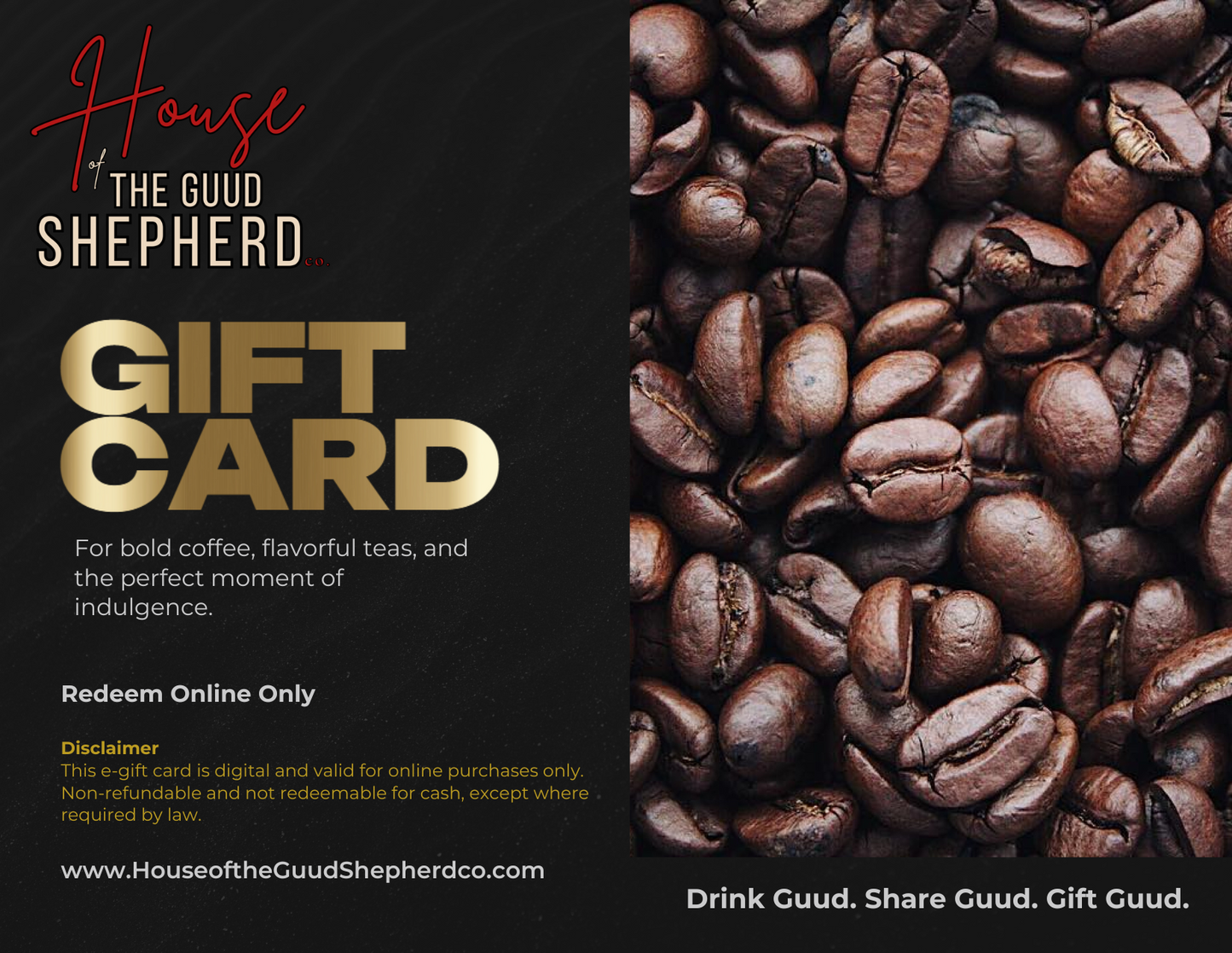 House of the Guud Shepherd Co. e-Gift Card