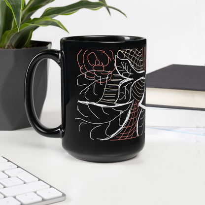 House of the Guud Shepherd Black Glossy Mug